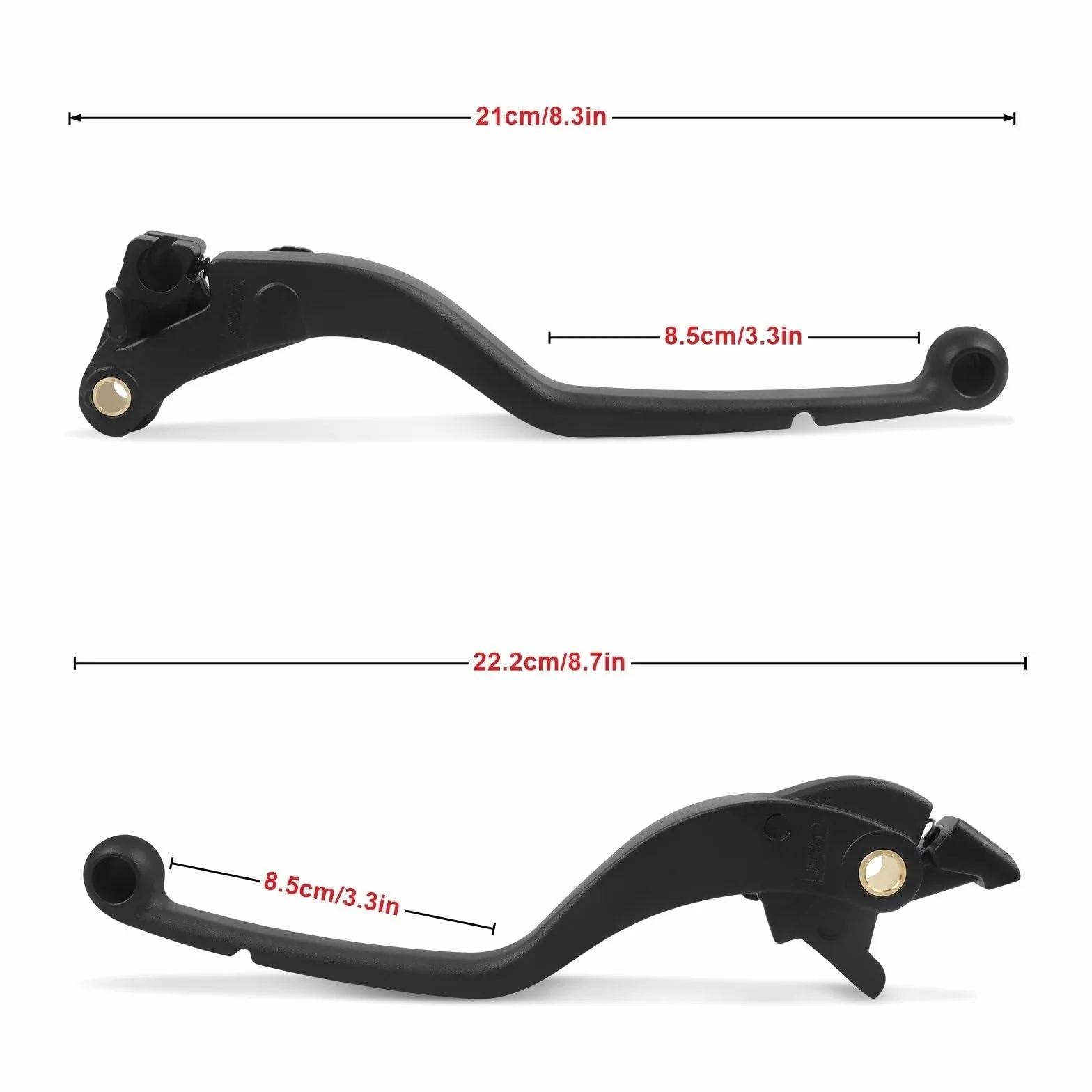 Palancas Freno para BMW para F850GS para F750GS para F900 R XR 2018-2023 2024 para F 750GS 850GS para F800GS F900R/XR Palancas Embrague Freno Ajustables Motocicleta Manetas Moto(Brake)