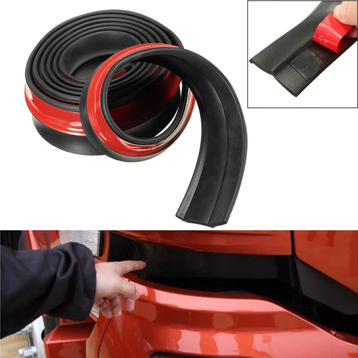 Tiras de parachoques para el coche, de la marca Haehne