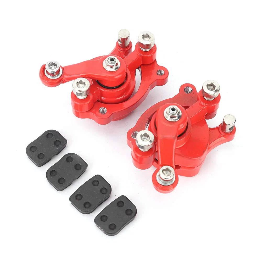 Pinzas de freno minimoto de China + pinzas de freno de disco para reemplazar la almohadilla de freno de disco delantero, con pastillas de freno, adecuadas para automóviles ATV Quad