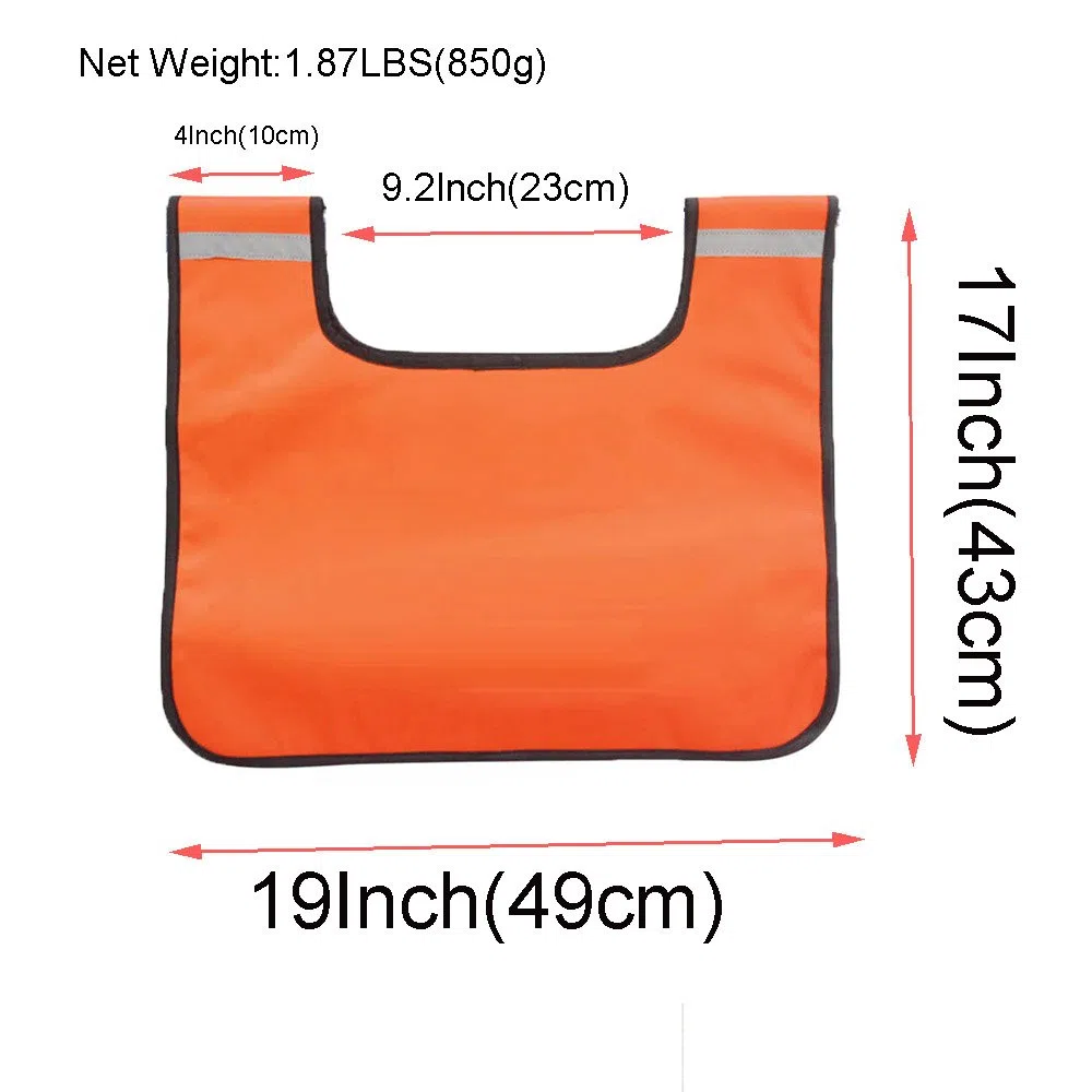 Ymiss Manta Duradera Fuerte del Amortiguador de la Cuerda del cabrestante del PVC con el Color Anaranjado Pocket-Light