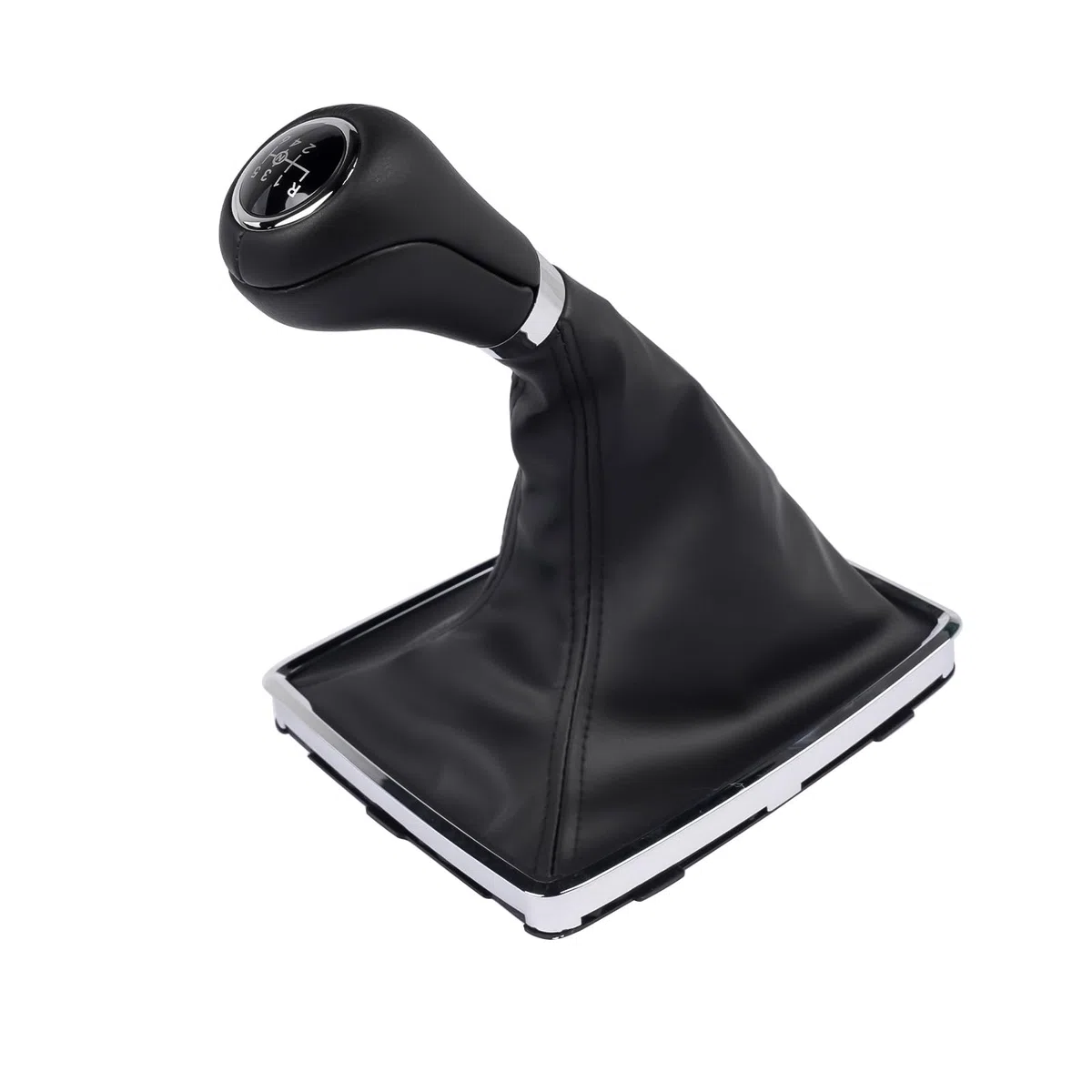 Bisenya 6 velocidades Pomo de la palanca de cambios + tapa de la palanca de cambios + marco Reemplazo para Clase C W204 Coupe C204 T-Model S204