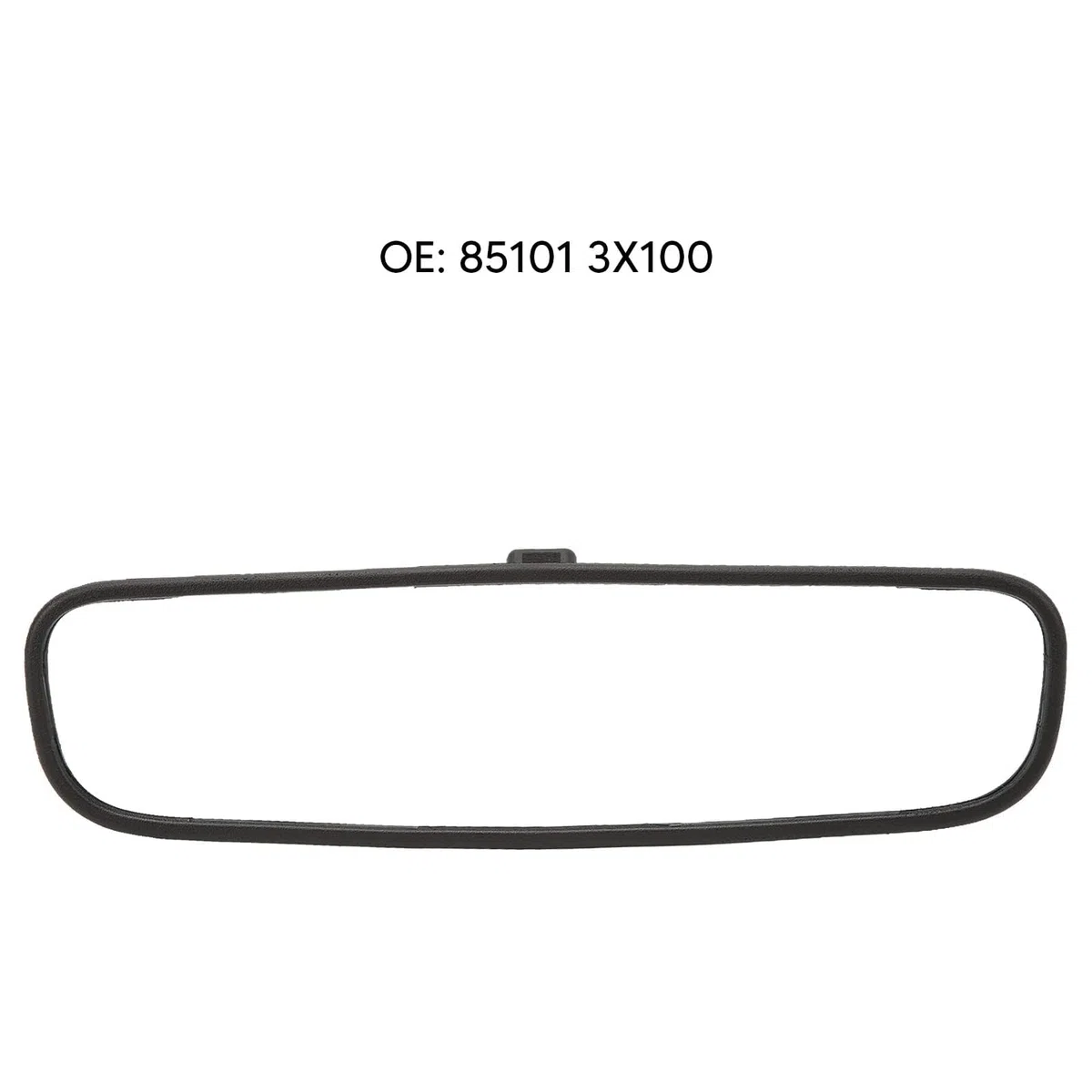 Espejo Retrovisor Interior, 85101 3X100 ABS HD Reemplazo de Espejo Retrovisor Interior Antiarañazos para Accent Tucson H350 I10 I20 I30 Ix20 Ix35