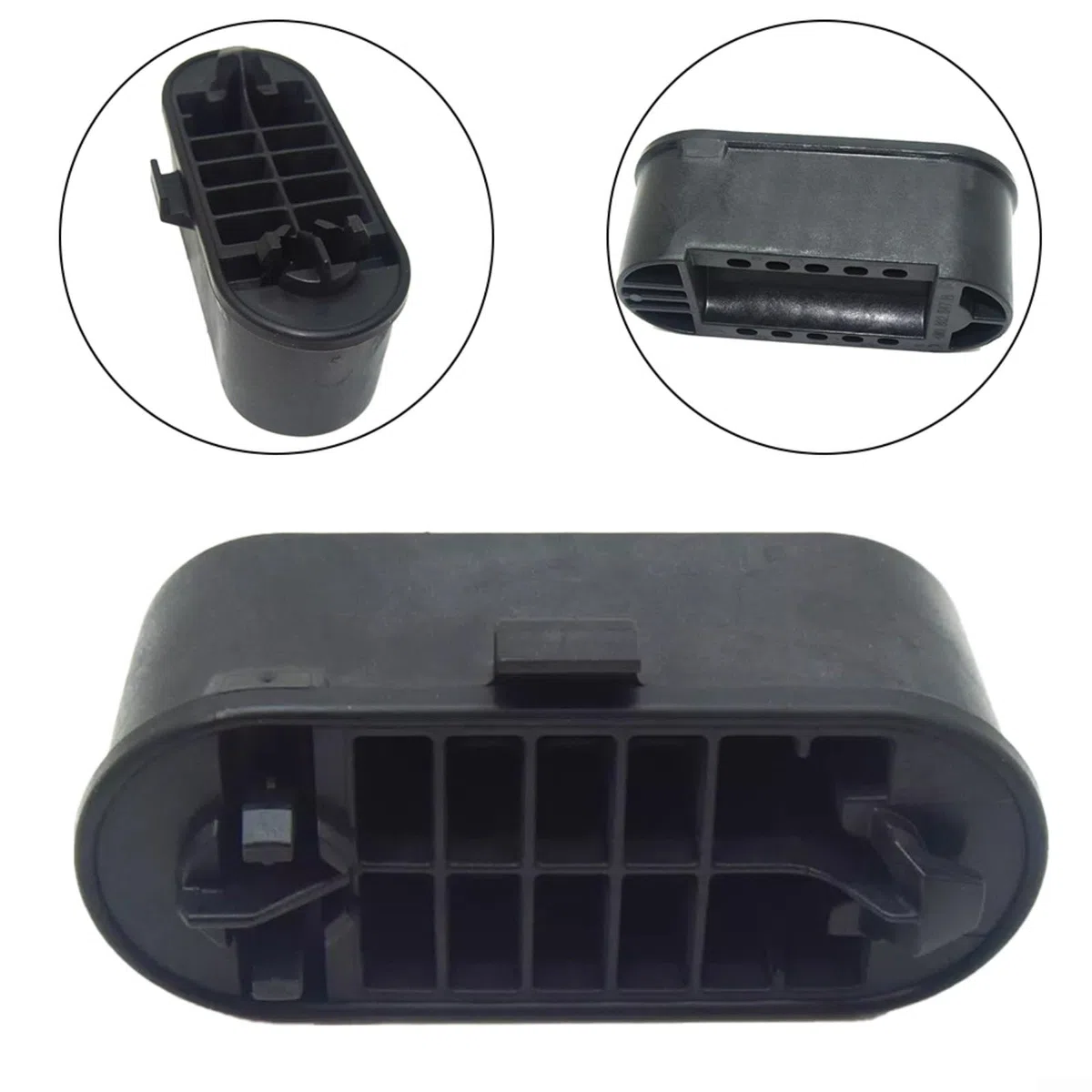 Conector de tapa de punto izquierdo derecho para Q7 Q8 y para Lamborghini Aventador Huracan OEM 4M0802847B negro ABS plástico resistente al desgaste fácil montaje repuesto coche exterior