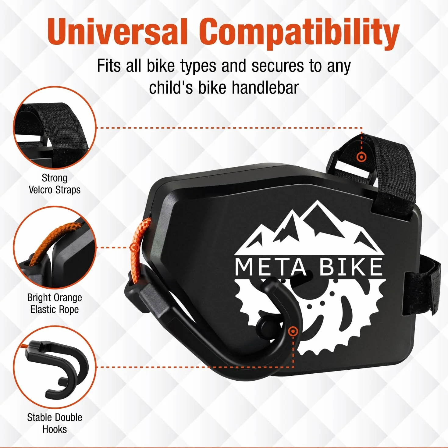 Cuerda de remolque para bicicleta para niños, sistema de remolque de 2,5 m, cuerda de tracción, sistema de tracción para niños y adultos, bicicleta de montaña, bicicleta eléctrica, Woom MTB
