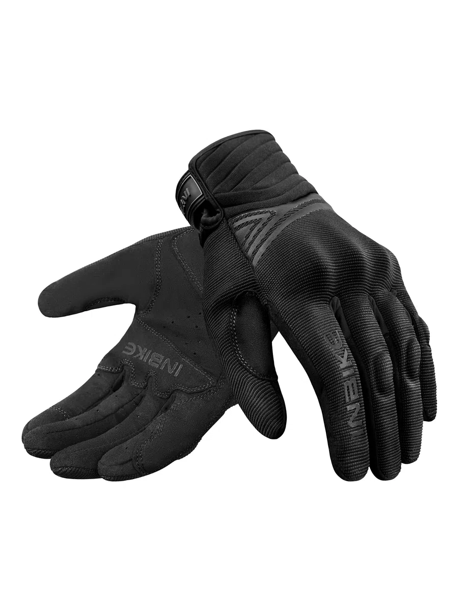 INBIKE Guantes Moto Hombre Protecciones En Nudillos Dedos, Guantes Motorista Motocicleta De Pantallas Táctiles para Moto Carretera Ciudad Bicicleta(IM902)