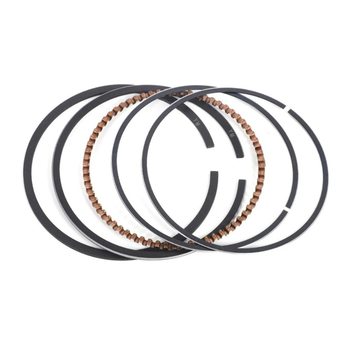 Genérico Kit de pistón y biela for Motores de Gasolina Chinos 152F, 154F, 168F, 170F, 173F, 177F, 188F, 190F y 192F. Juego de Clips y pasadores de Anillo.