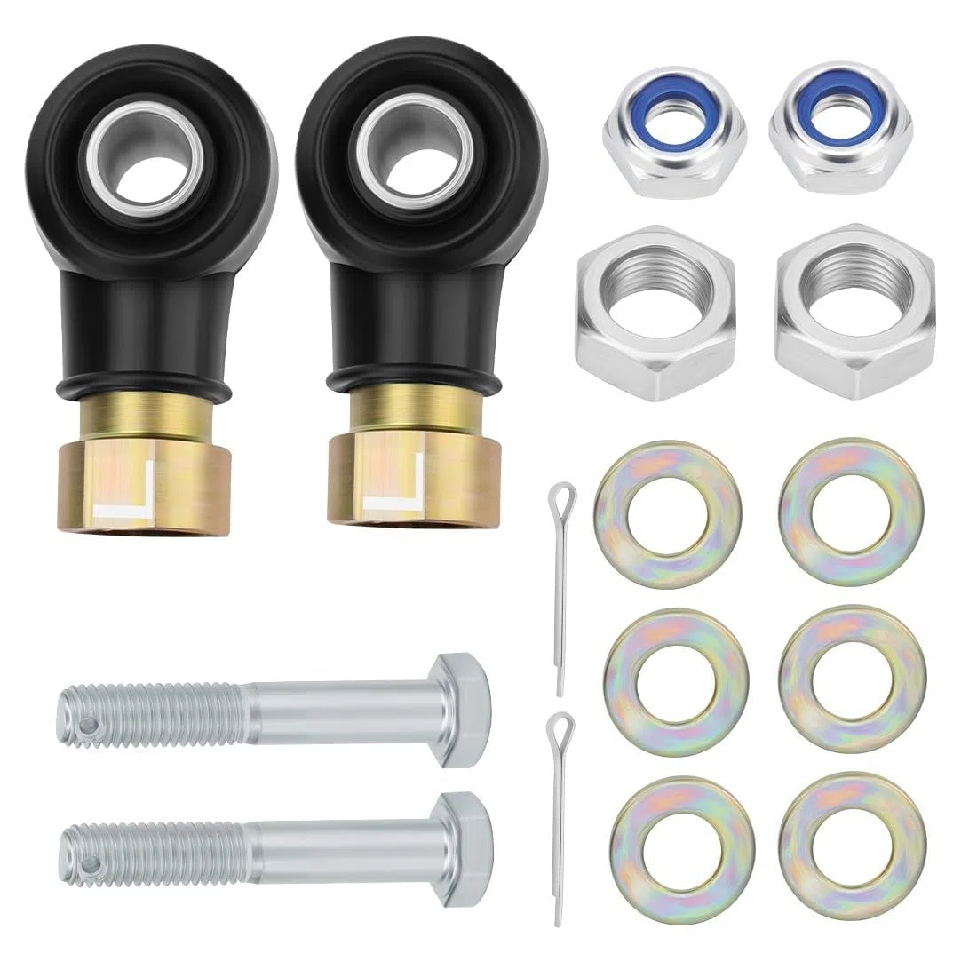 Kit de terminales de dirección exterior para Polaris RZR 570 800 900 1000 Ranger 400 425 500 570 700 800 900 1000 Diesel TM EV ETX ACE 325 500 570 900