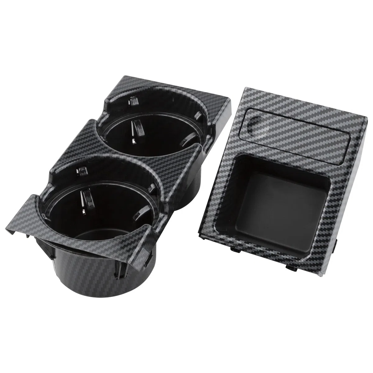 Portavasos consola central de carbono para Serie 3 E46 1998-2007 51168217953 consola central portavasos doble
