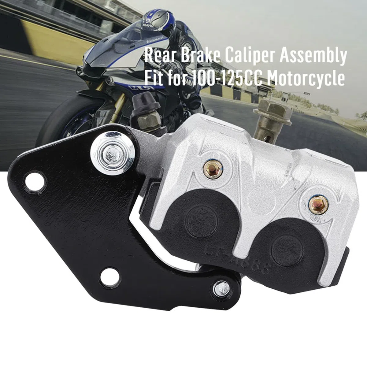 Pinza de Freno Trasero para Motocicleta,Conjunto de Pinza de Freno Trasero and Pinza de Aleación de Aluminio,Conjunto pinza freno trasero para Motocicleta 100-125cc