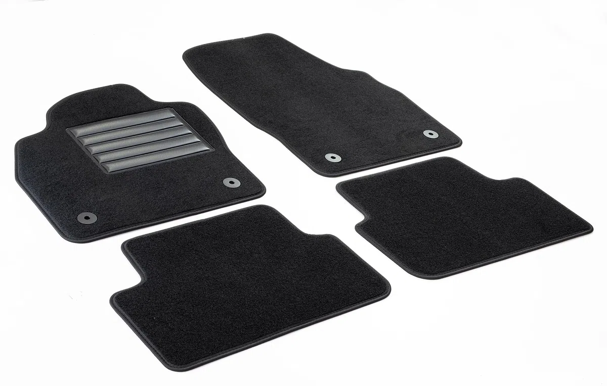 MTM SP-3744 Alfombrillas a Medida en Velour para Volkswagen Polo IV (9N) 11.2001>2009 / Fox 2004> /Seat Ibiza 2002>2008 - Cordoba 2002>2009