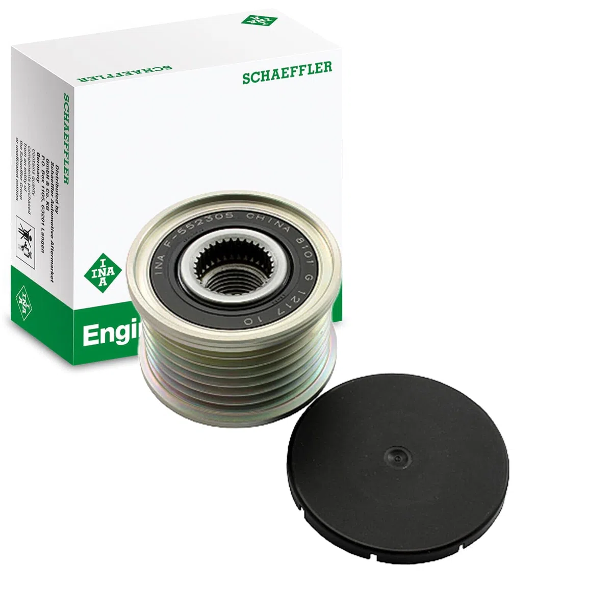 INA 535 0153 10 Rueda libre de alternador Compatible con NISSAN Qashqai II J11, J11, RENAULT MEGANE III Grandtour KZ0/1 GRAND SCÉNIC III JZ0/1 Megane IV Grandtour K9A/M/N