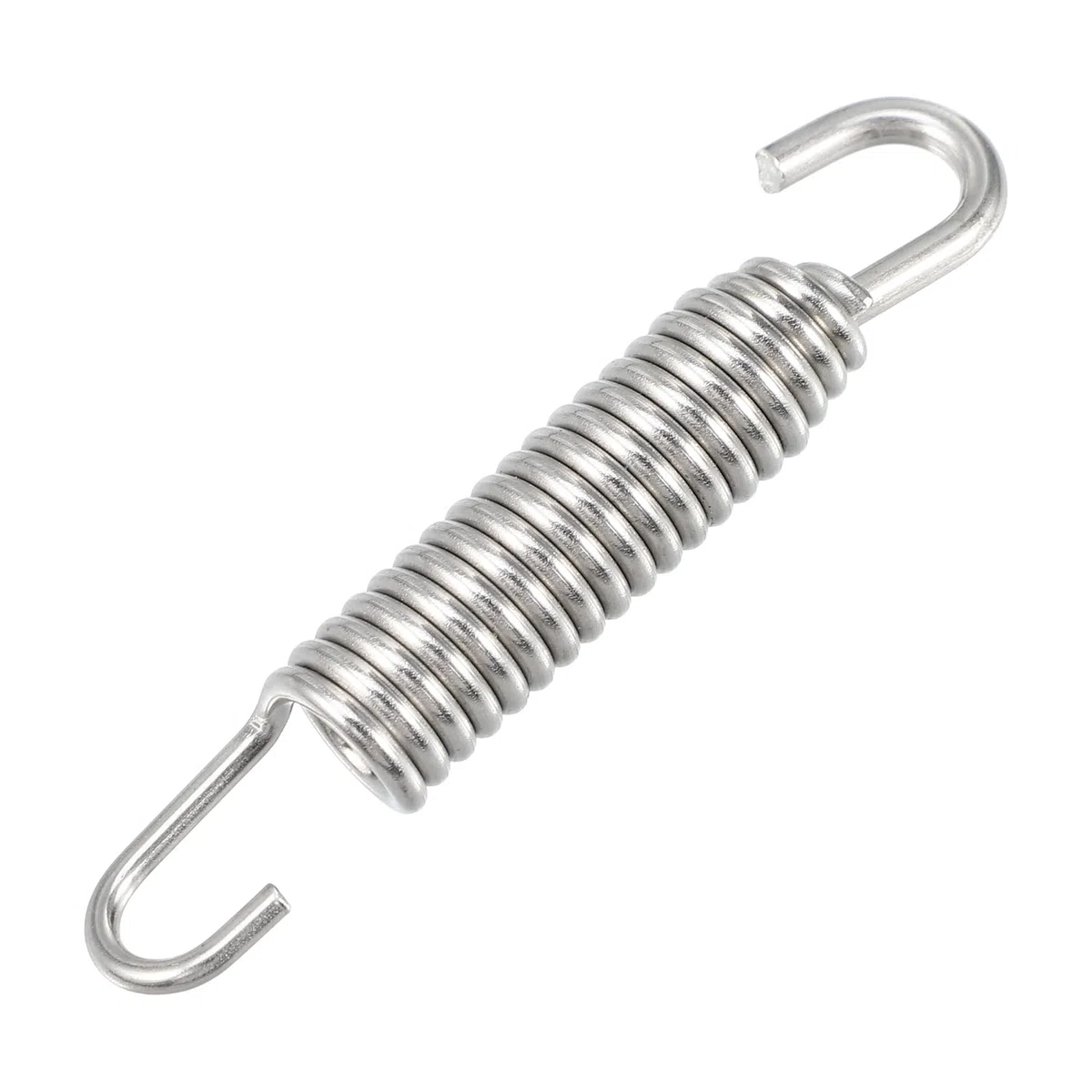 QUARKZMAN 10uds Motocicletas Universal Escape Tubo Resorte con Gancho 65mm 2.56"
