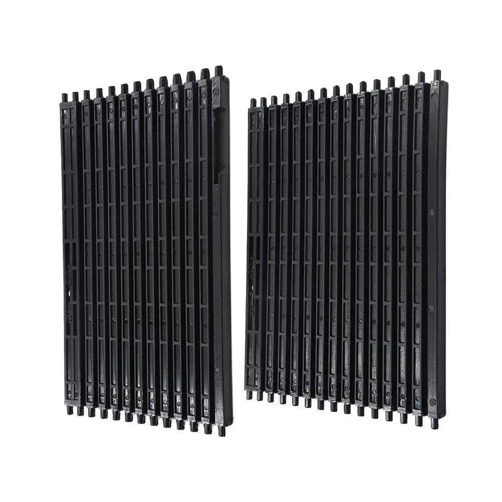 2xCubierta para Consola Central para Coche Interior Portacopa tapa deslizante Cubierta para persiana Enrollable para Consola Central Compatible con X5 X6 E70 E71 E72 07-14 51166954943