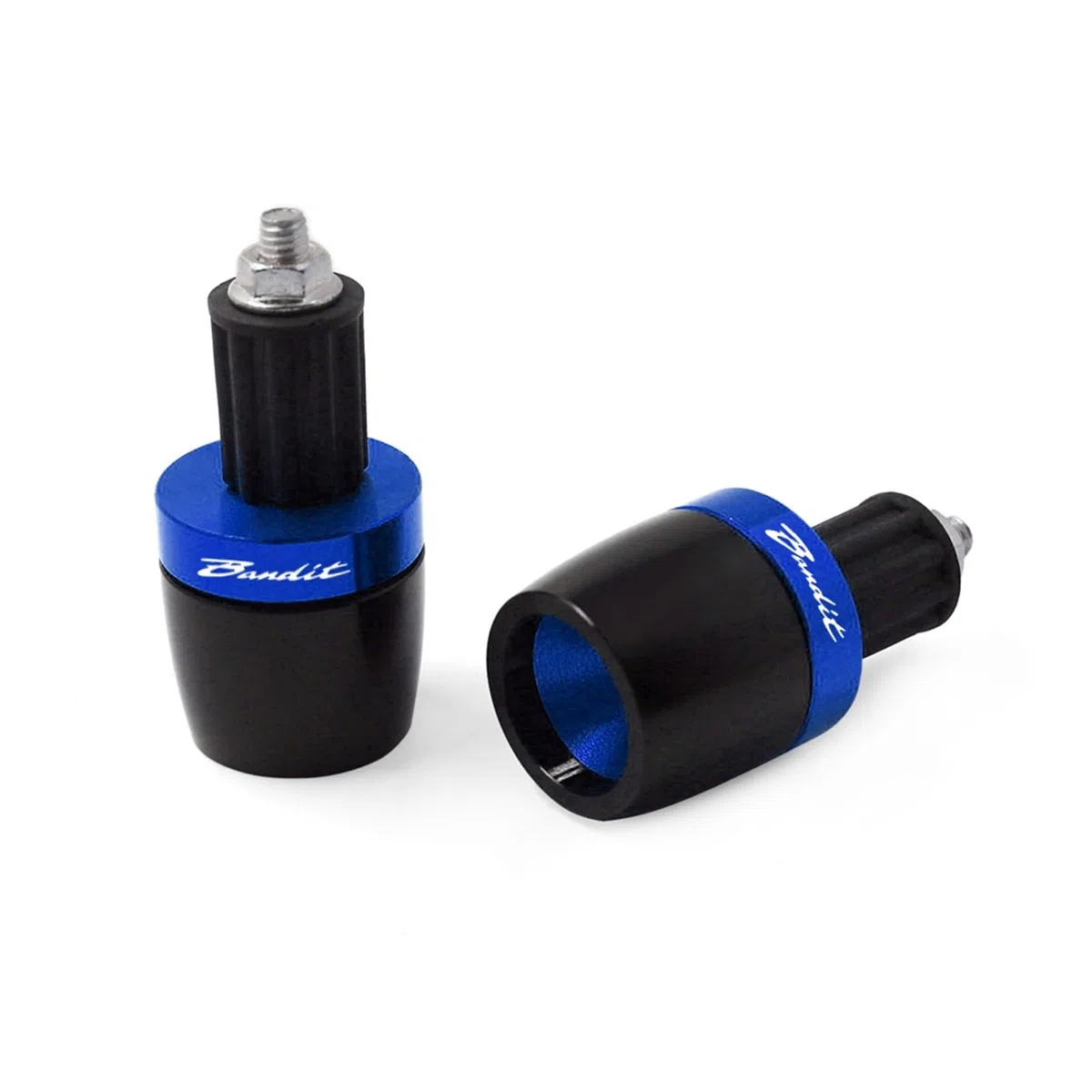LOTFI 7/8" Extremos de empuñaduras de Manillar Barra de Manillar tapón de Tapa de contrapeso Ajuste Deslizante for Suzuki GSF 250 600 600S 650 650S 650N 1250 Bandit 650S (Size : Blue)