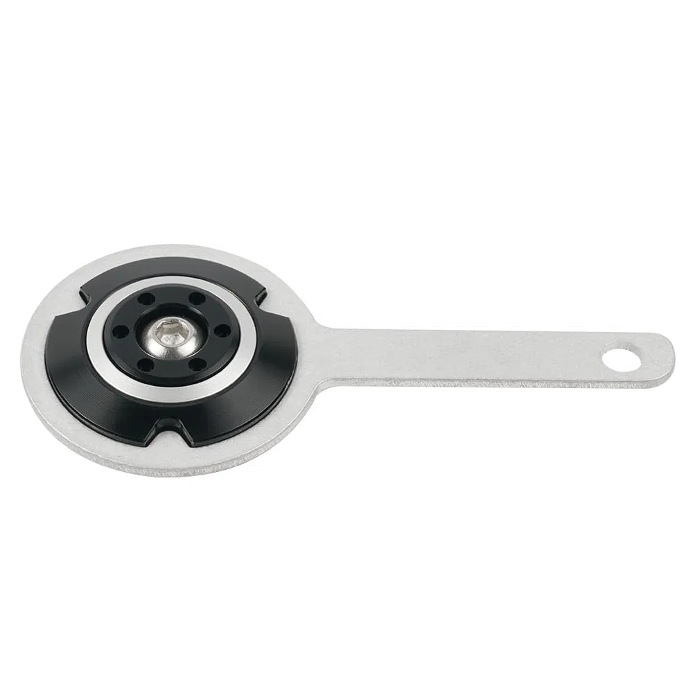 NICECNC Tapón de llenado de Aceite para Motor de Motocicleta Compatible with BMW R 1250 GS/ADV 2019-2022, R1200 GS LC 2013-2018, R1200 GS ADV LC 2014-2018, Plateado