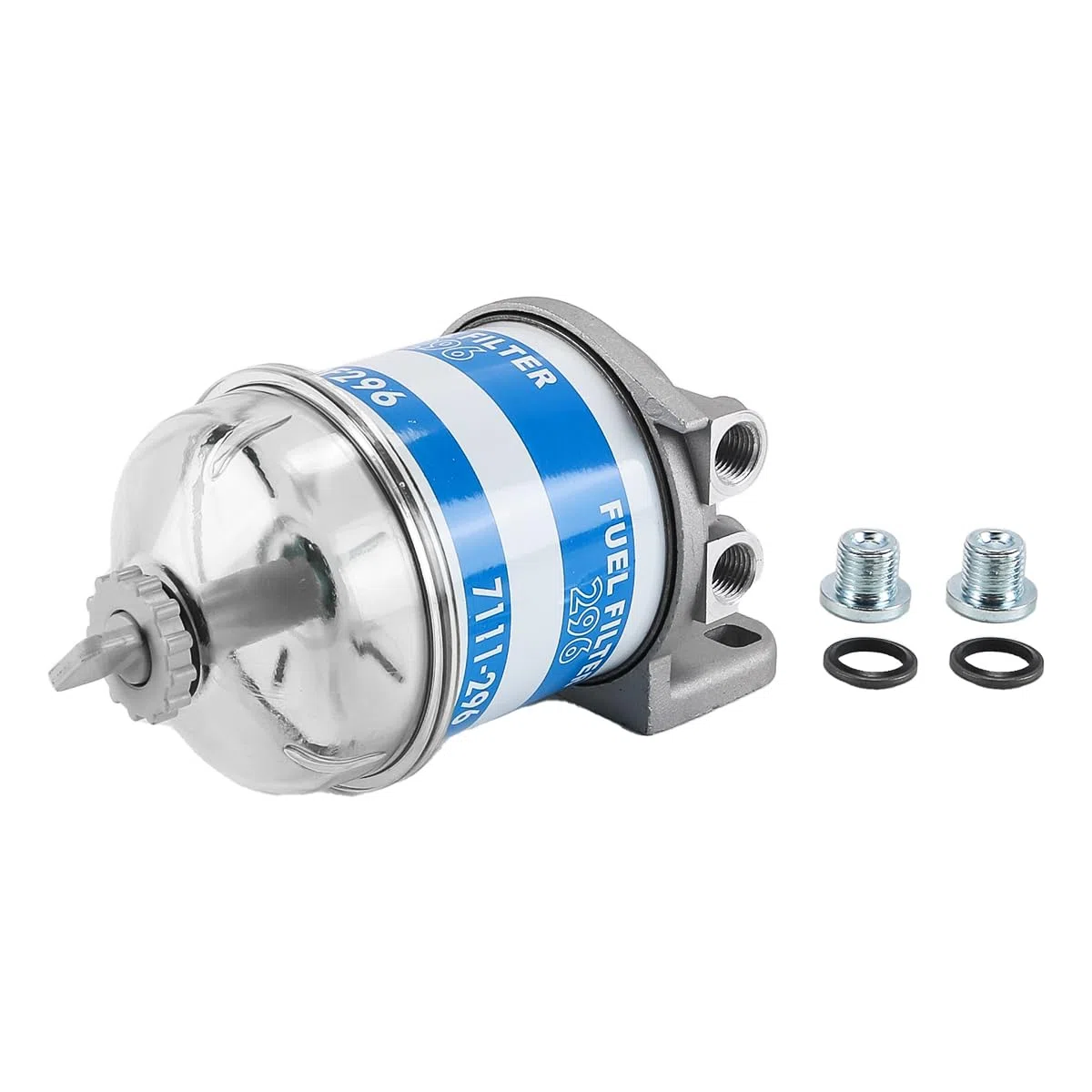 Conjunto Separador de Agua y Combustible diésel 296 7111 296 HDF296 para vehículos Pesados y Motores Marinos