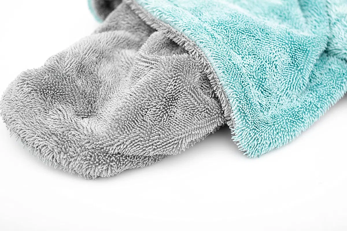 The Rag Company - The Liquid8r - Toalla de Secado de Microfibra Absorbente de Mezcla 70/30 para Coches, Camiones, SUV, Segura para Detalles y sin arañazos, Bucle Giratorio, 1100 g/m², 20 x 24