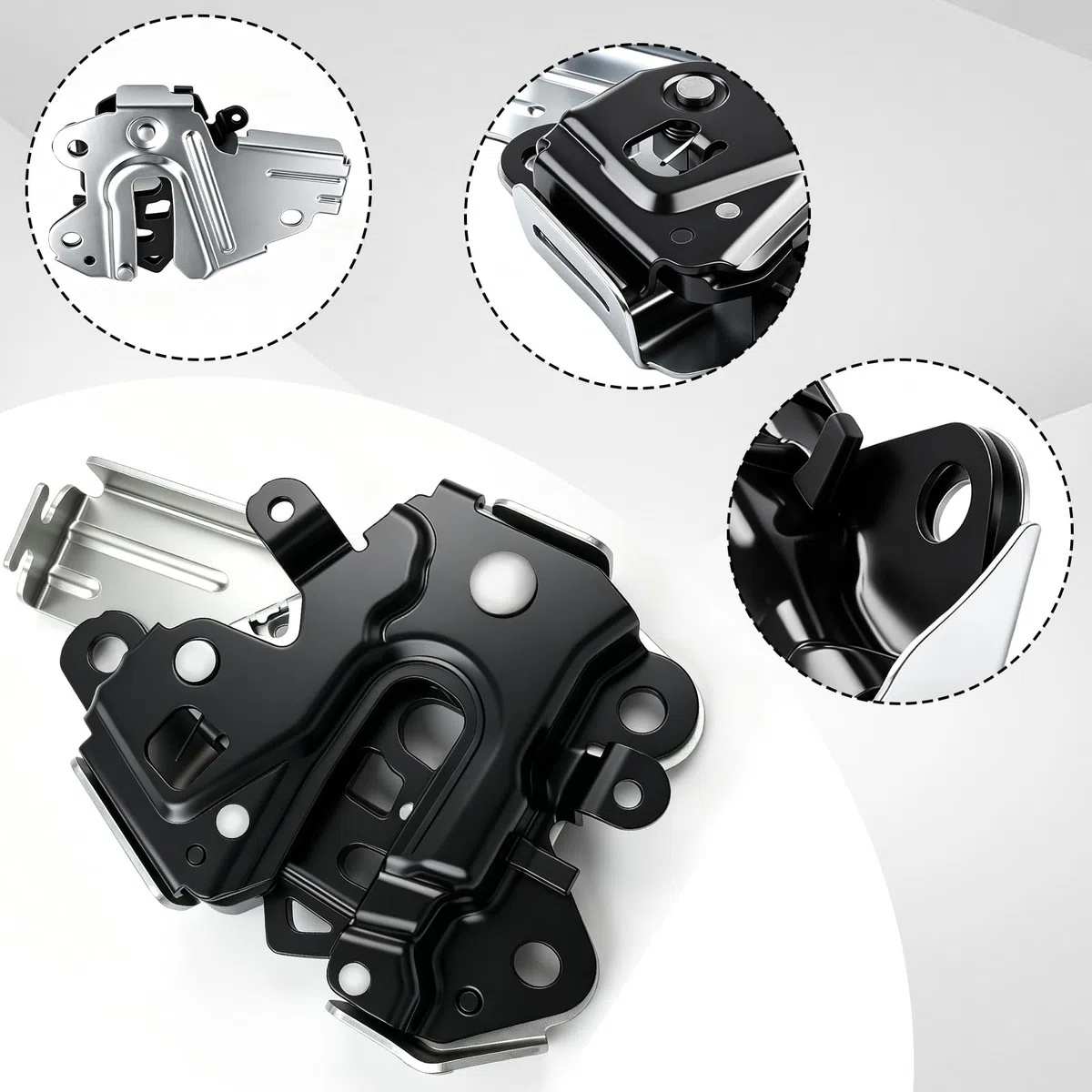 Bloqueo de asiento trasero de apto para Honda CR-V 2012-2017, repuesto para OEM 82620-T0A-A02 y 82220-T0A-A02, izquierda/derecha, fijación de tornillo