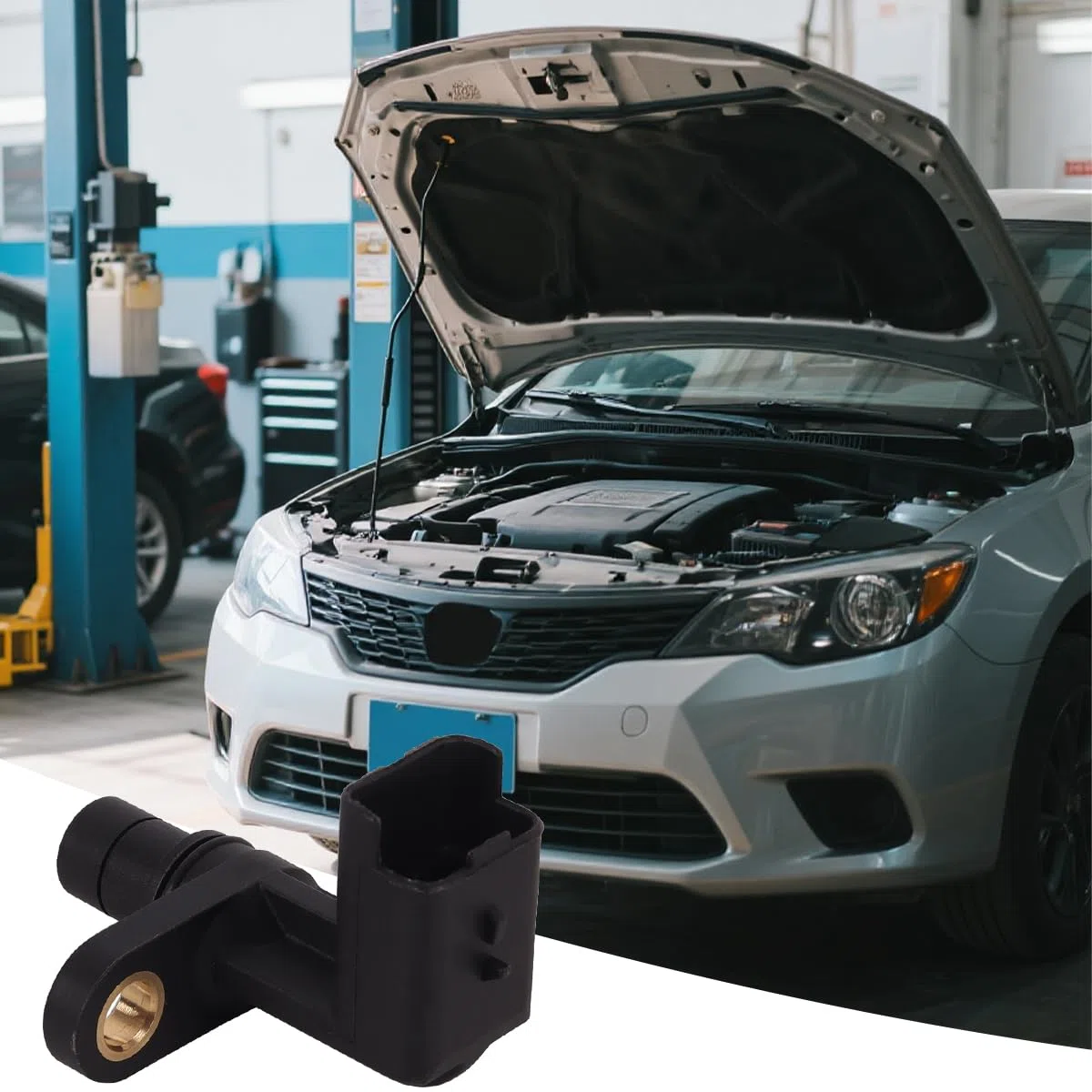 2 sensores de posición del árbol de levas del motor del coche 0232103064 13627588095 compatibles con Mini Cooper 2007-2015, Countryman 2011-2016, Paceman 2013-2016