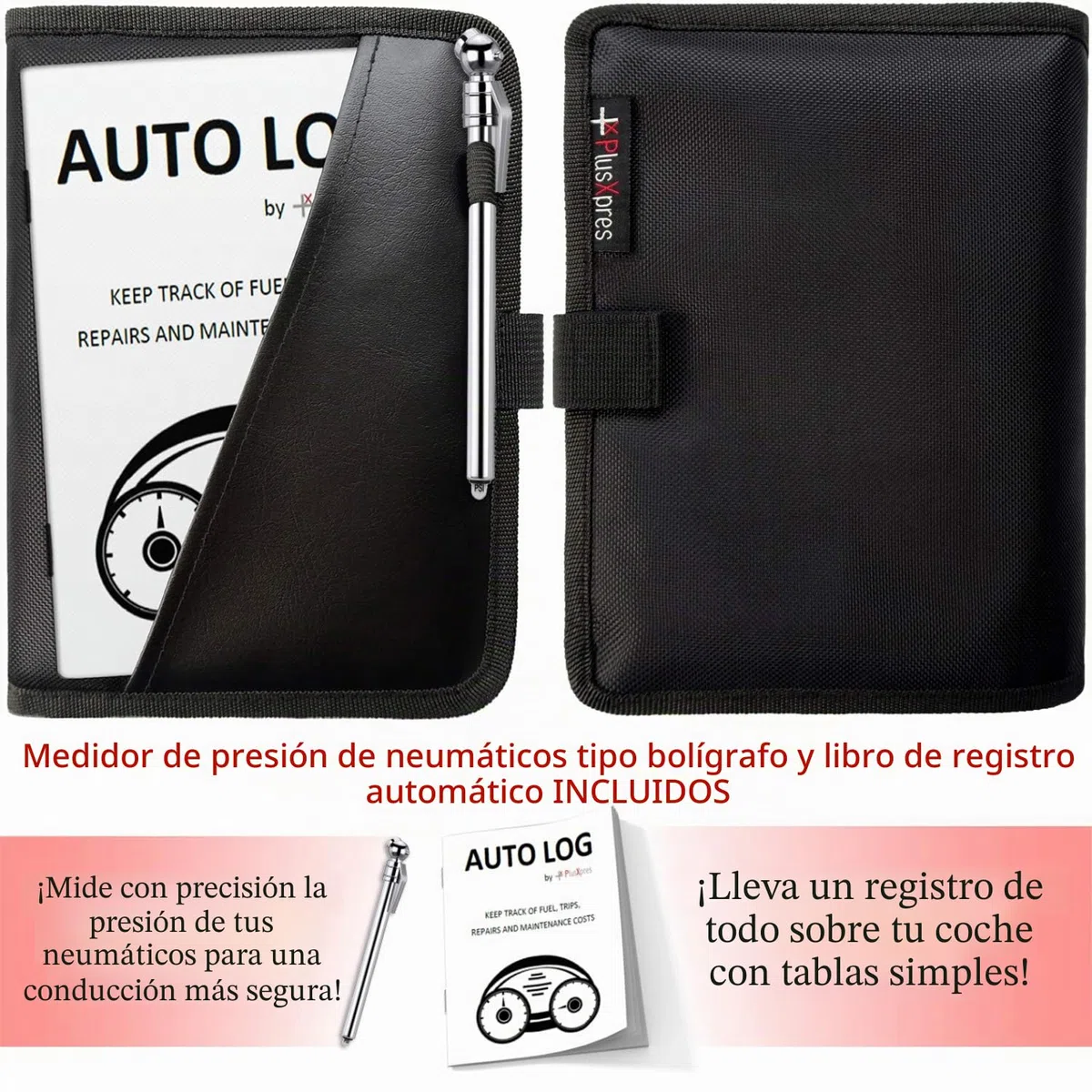 Organizador de compartimento para guantera, soporte para documentos de coche, bolsa para manual del propietario, cartera de almacenamiento de vehículo para tarjeta de registro y seguro, soporte de