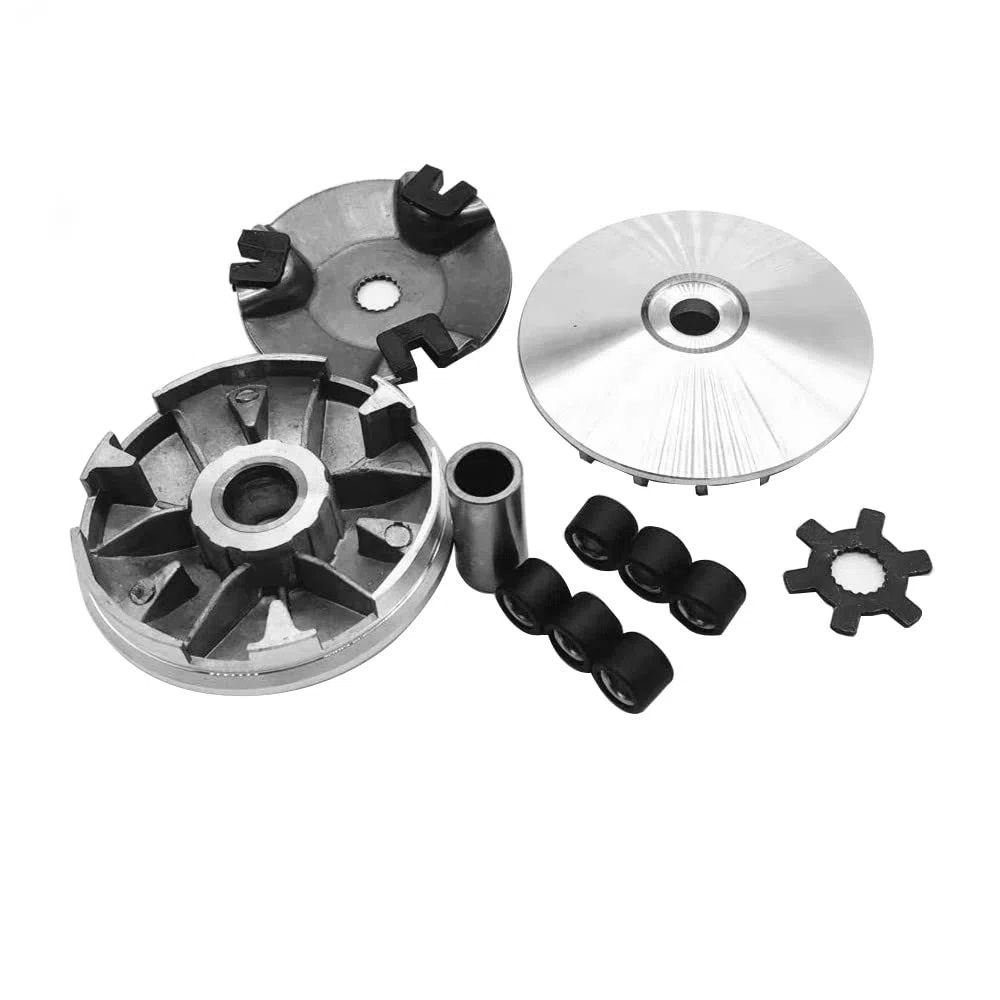 Alnicov Kits completos de variador para JOG Tng Adly Aprilia 50 cc 49 cc 2 tiempos Kit de embrague de variador de scooter