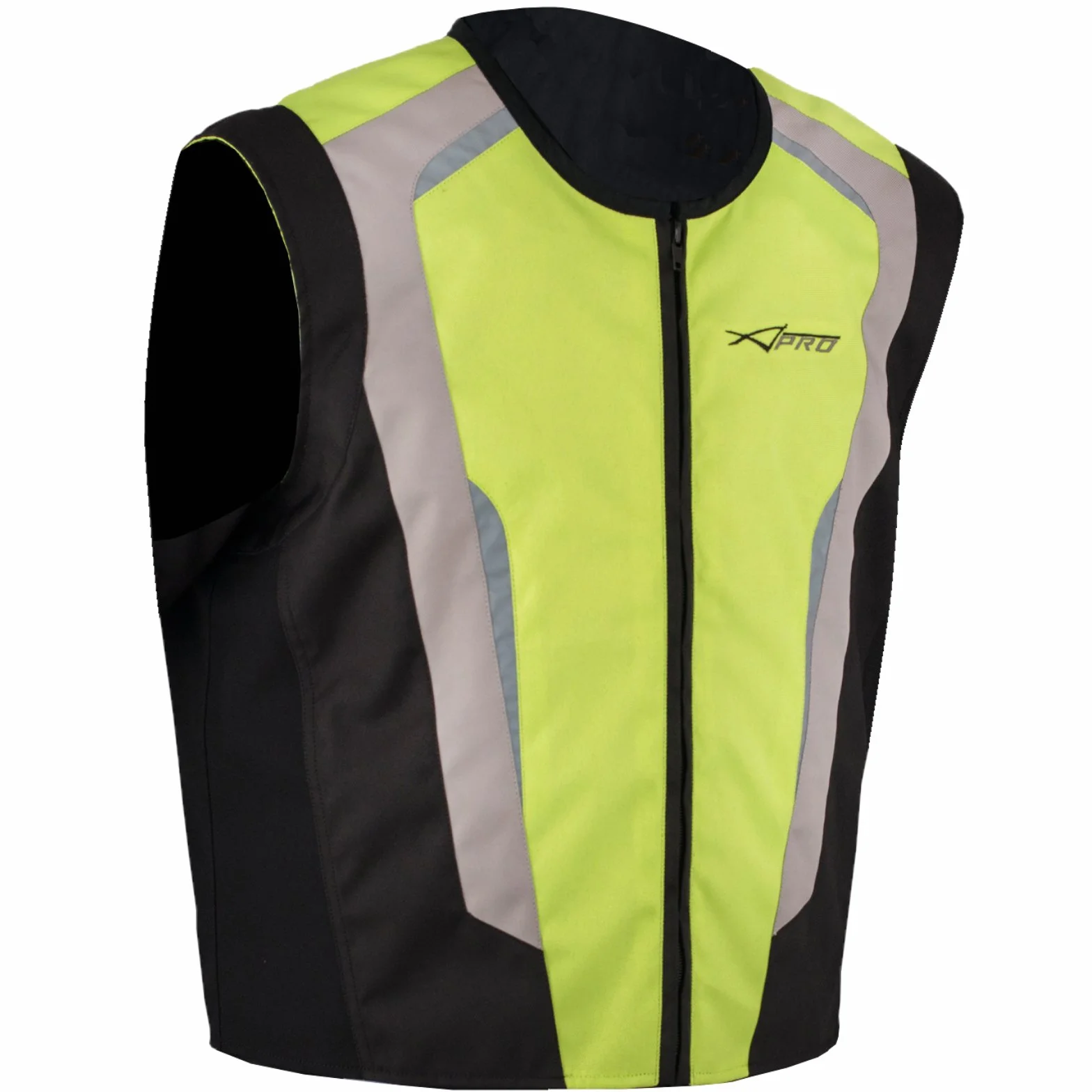 A-pro Chaleco Motos Bicicleta Auto Alta Visibilidad Segurridad Fluo Reflectantes