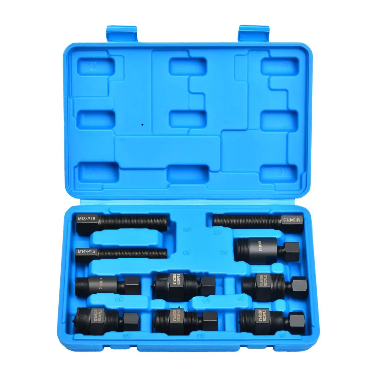 Juego de 10 Piezas Herramientas universales para Extractor de Volante de Motocicleta, Motocross, ATV, Compatible con Yamaha, Kawasaki, Honda, Suzuki