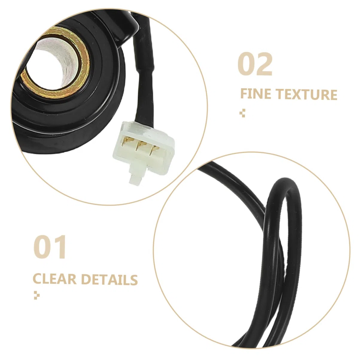 iplusmile Sensor De Velocidad Para Moto Universal Con Cable De Odómetro Digital Medidor Preciso Con Pantalla Digital Material Impermeable Y Fácil Instalación Para Diversos Modelos De Motocicletas