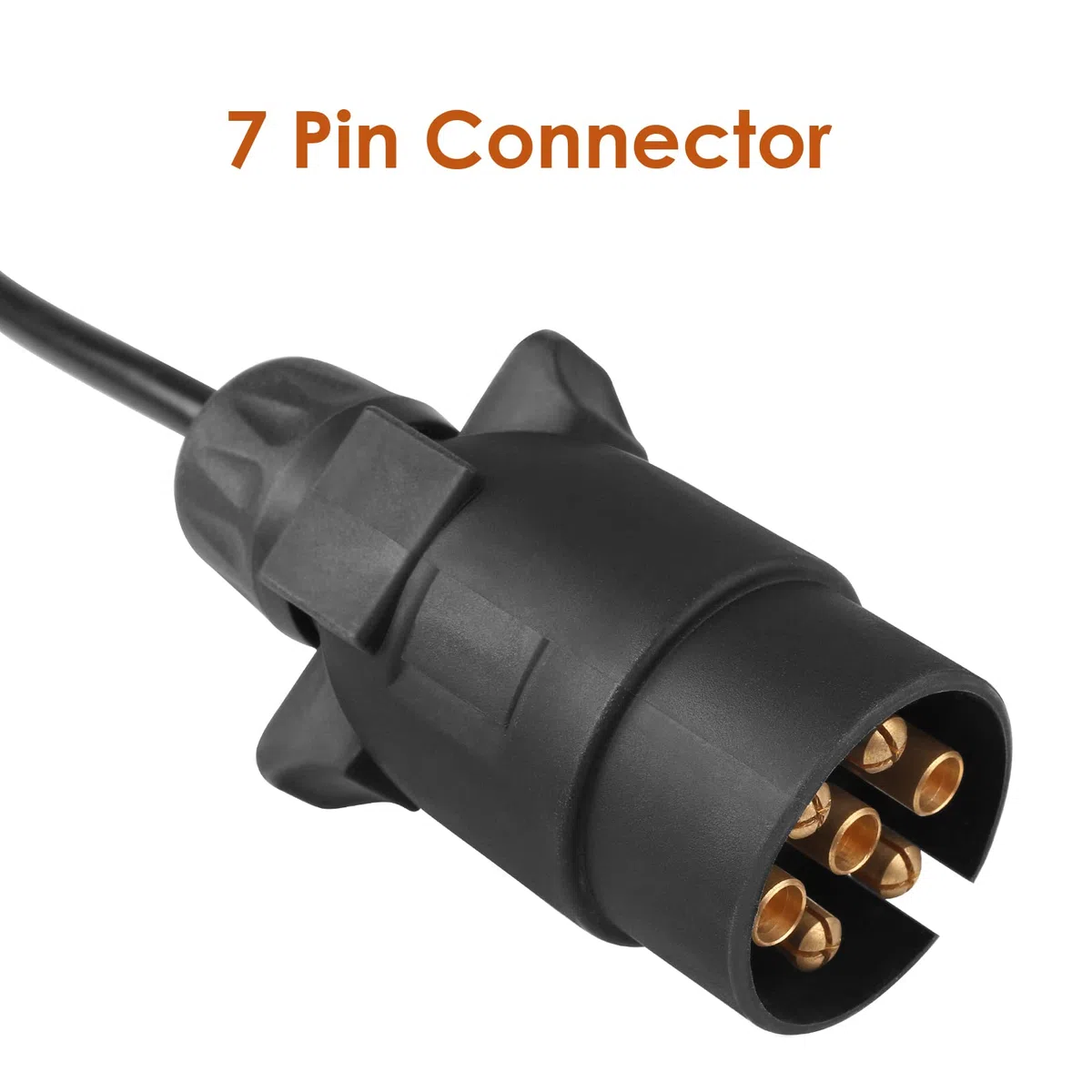 MAMIZO Luces Traseras para Remolques Magnética Instalación con 7M Cable 7 Pines 12V Marca de Prueba E para Camiones Caravanas Furgonetas Barcos Luces Traseras Iluminación