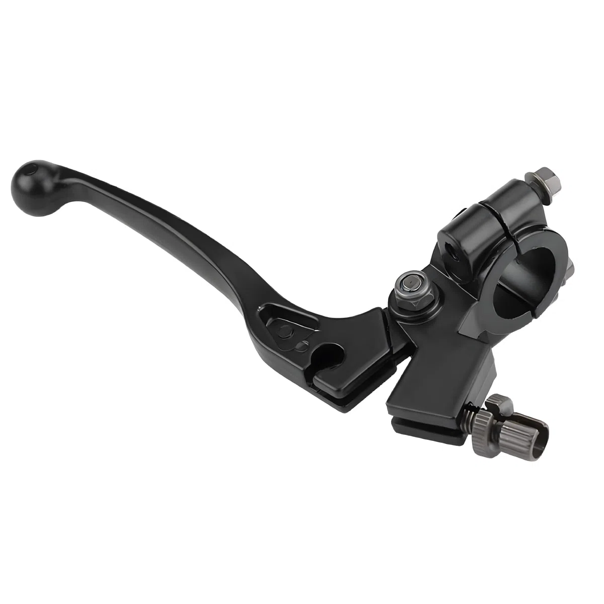 Palanca de Embrague con Percha, Manillar de 7/8 Pulgadas Palanca de Embrague Plegable Palancas Embrague Freno de Motocicleta Universal para 50CC-125CC Dirt Pit Bike ATV Motocross Motocicleta