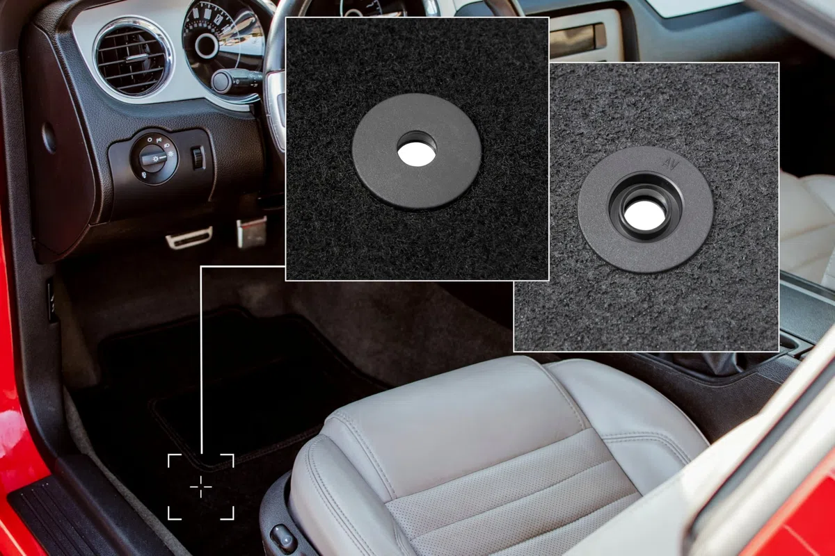 Alfombrillas de Coche de Terciopelo a Medida, compatibles con Seat Exeo Sedán, Combi (2008 – 2015), Alfombrilla de Terciopelo para el Lado del Conductor.