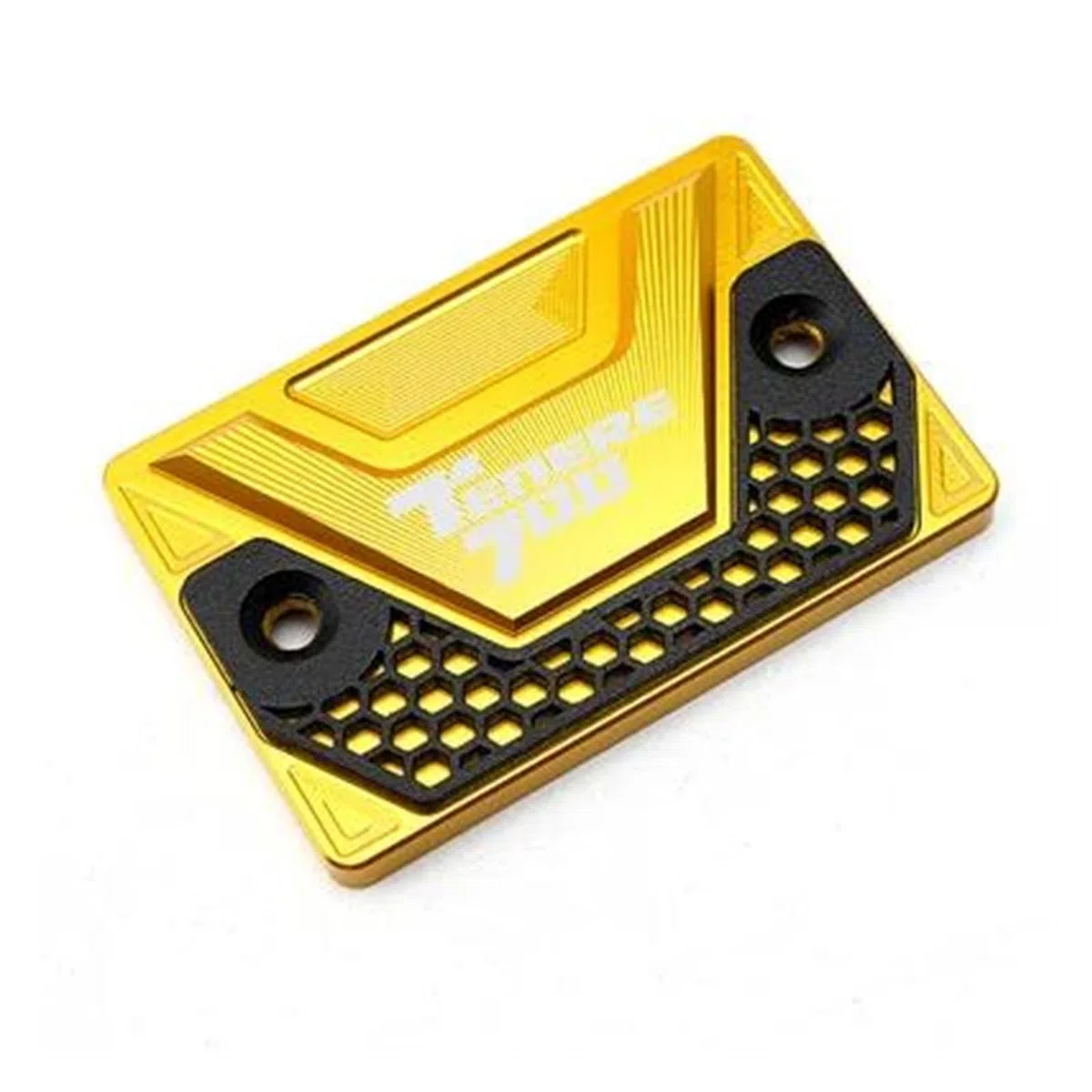 Motocicleta Líquido Frenos Tapa para TENERE 700 Tenere700 XTZ T700 2019-2023 Tapón Drenaje Motocicleta Tapa Llenado Aceite Motor Cubierta Depósito Líquido Frenos Delanteros(Gold)