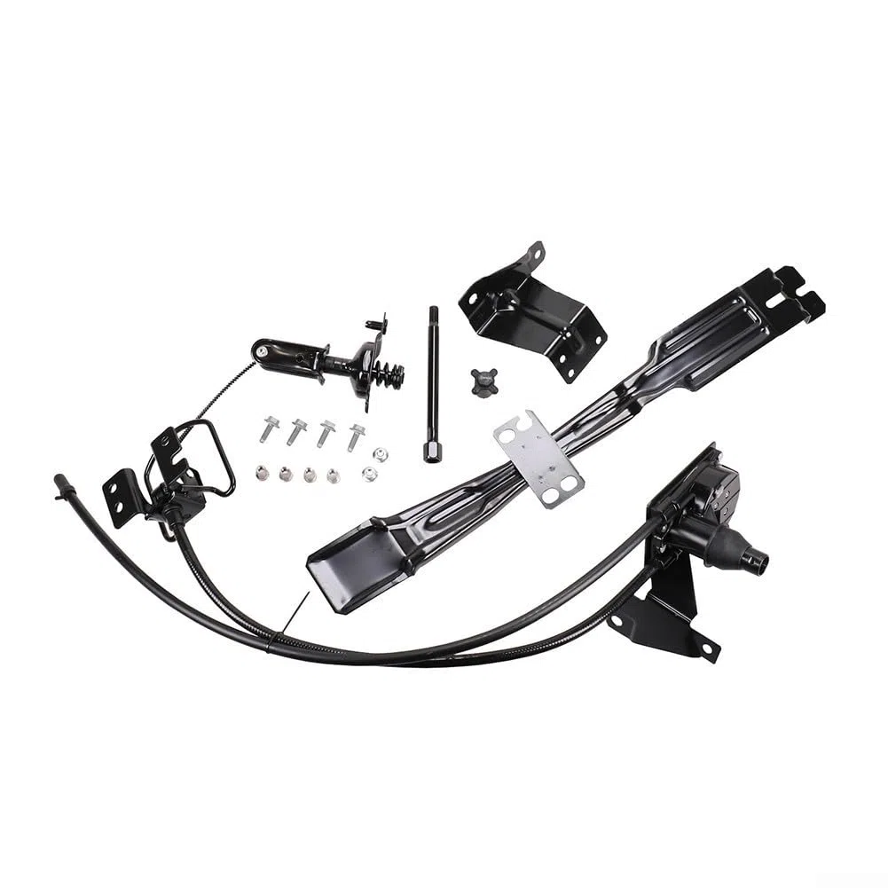 Kit de soporte de rueda de repuesto para Fiat Ducato 2006 + compatible con modelos de relé Boxer ABS negro+metal