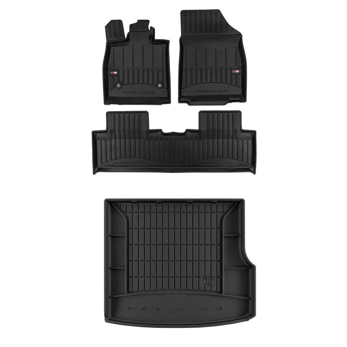 MOTOS Set de alfombrillas de goma y alfombrillas de maletero para BYD Seal U desde 2024 Mejora la comodidad de tus viajes con la alfombrilla antideslizante para coche 3D- alfombrillas para todo tipo d