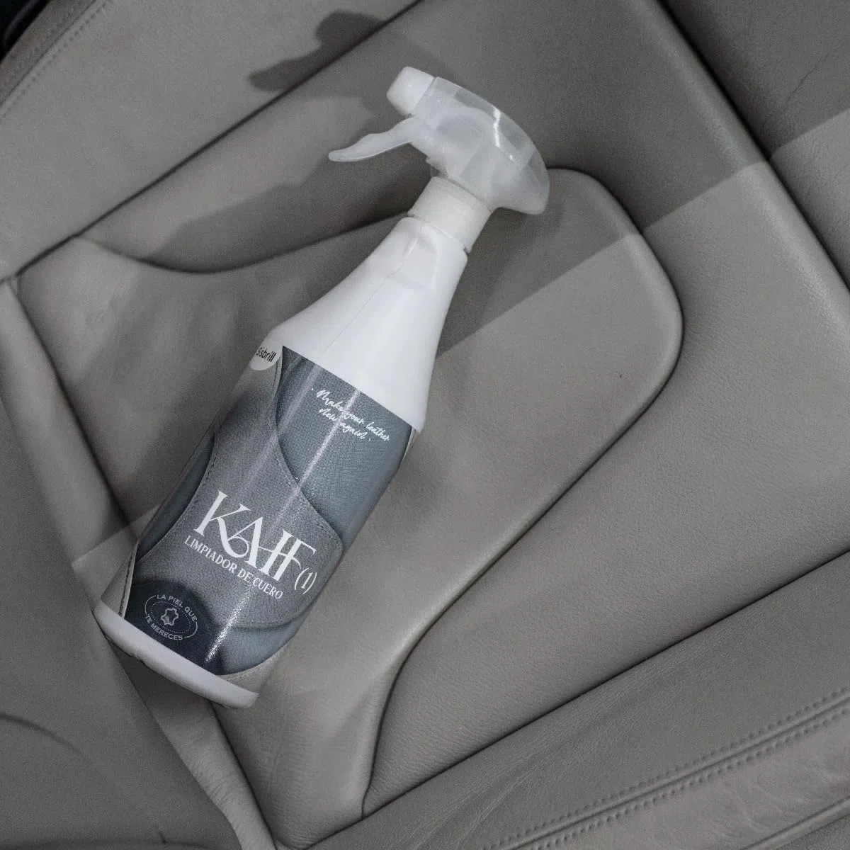 Sisbrill Kit Kaif de Limpieza y Nutrición de Cuero. | Kit Kaif para limpiar, nutrir y cuidar cuero y piel con acabado natural y no graso