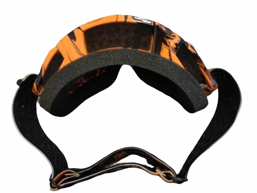 Gafas de Motocross Pitbike Esqui Snowboard Enduro Trial (Azul)