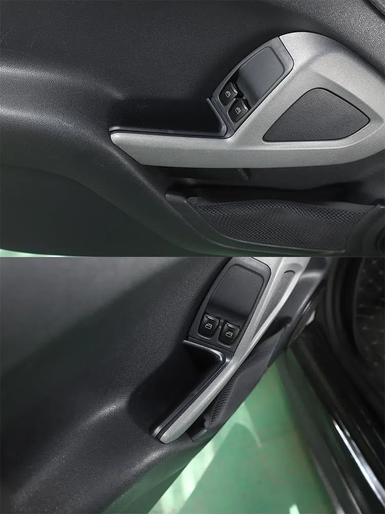 PIUGILH Caja de almacenamiento con marco interior para puerta de coche adecuada para Smart 452 Fortwo 2010 2011 2012 2013 2014 2015, marco interior para puerta de coche, organizador para accesorios