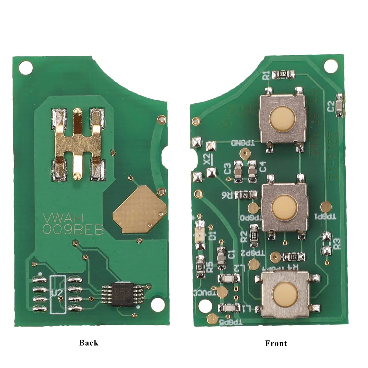 3B Mando para VW Passat Polo Skoda Seat Golf Beetle 434Mhz ID48 1J0959753DA | Llavero de Coche Remoto,Requiere programación