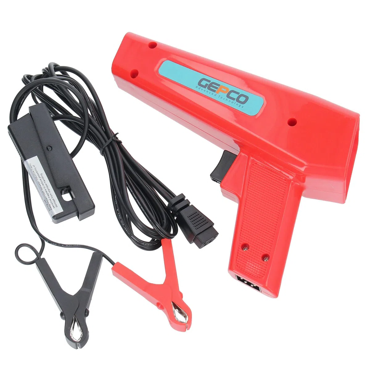GEPCO Pistola de luz de encendido, herramienta de ajuste de encendido, lámpara estroboscópica 12 V/10 W, herramienta profesional para coche, universal, vehículos de gasolina 12 V