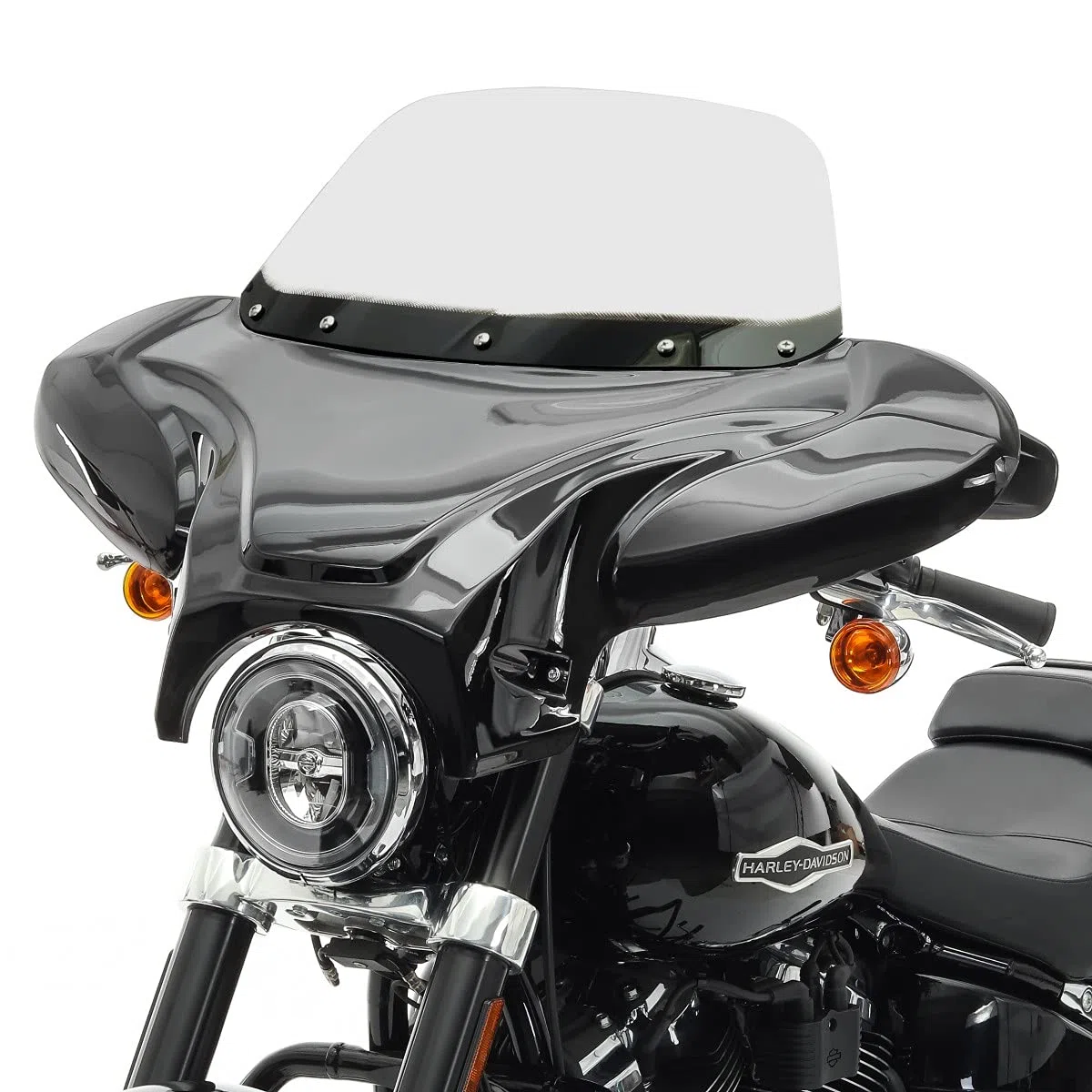Parabrisas Batwing Compatible para Yamaha XVS 650 A Drag Star Classic carenado