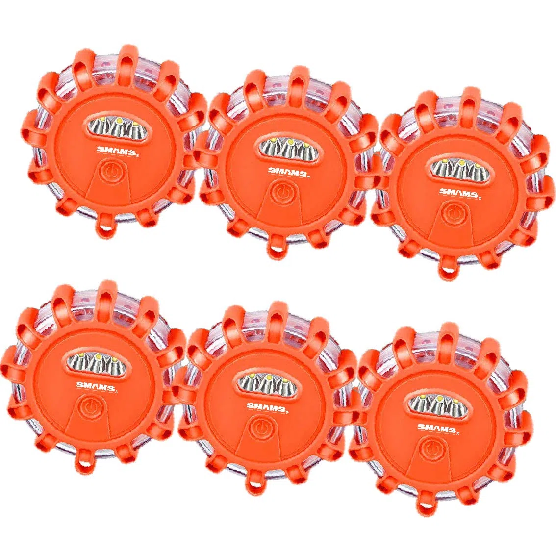 SMAMS Coche, luz Emergencia Coche, Luces de Emergencia, Leds Rotativo, Baliza, Luces de Emergencias para Vehiculos, Coches, Camiones, con Base Magnética y Gancho (6)