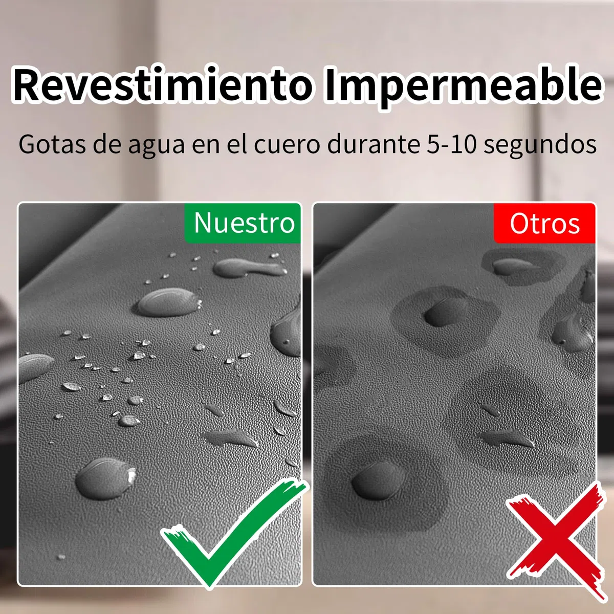 SHADAIWUYU Reparador Cuero,240g Cuero Liquido Reparador Gris Oscuro Pintura para Cuero para Reparar el Desgaste y Las Marcas en Sofás, Muebles de Vinilo, Asientos de Automóvil y Zapatos de Cuero