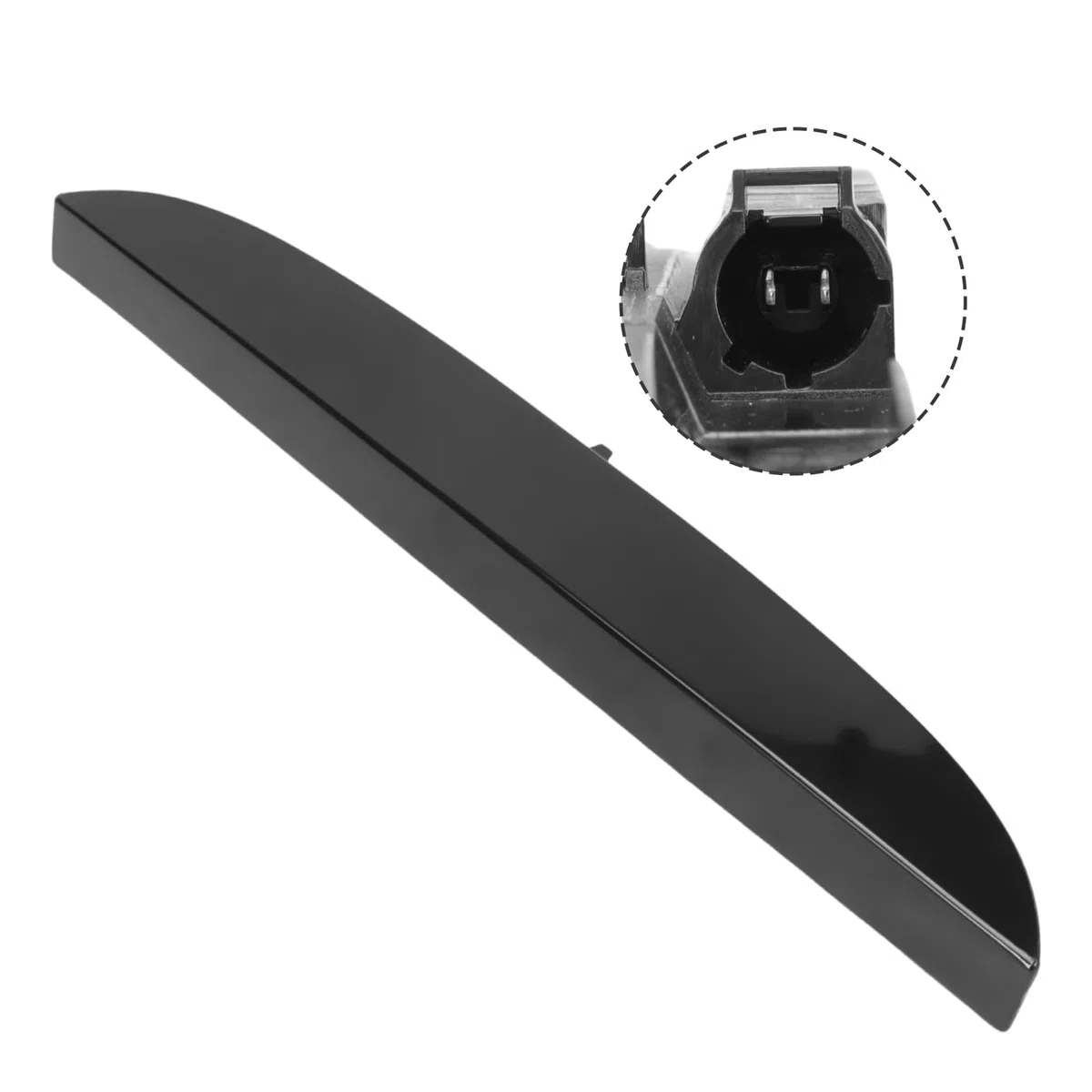 Luz de freno trasera elevada 3Rd para Clio II 1998-2005 Tercero luz de freno Luz de freno #7700410753 Negro