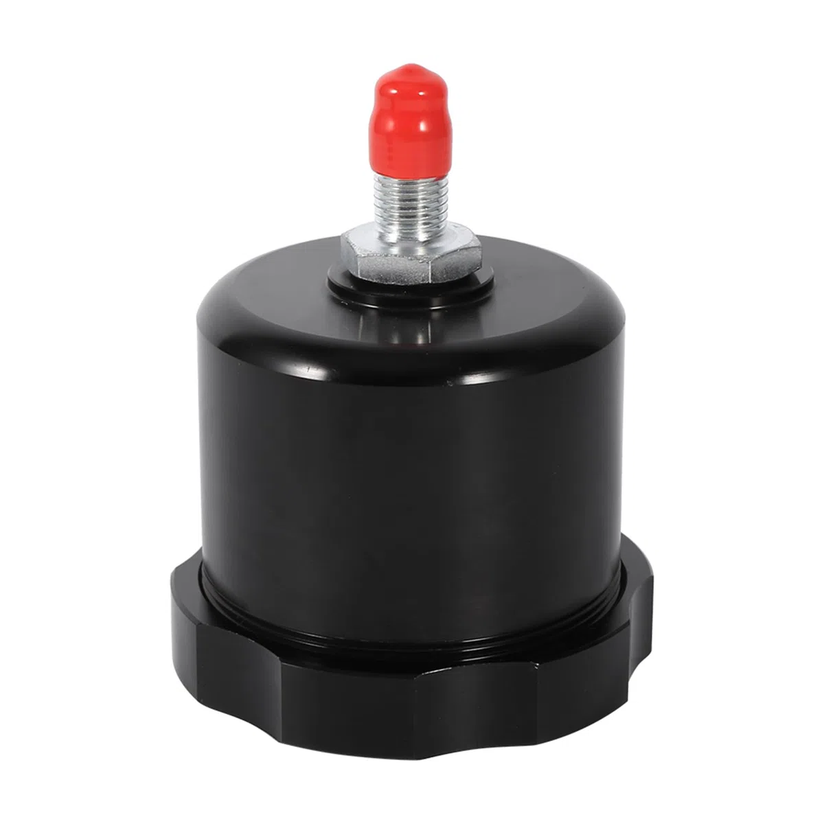 Freno de mano hidráulico, recipiente de líquido de frenos, tanque de aceite universal, recipiente de frenos de aluminio, accesorio para carreras de drift (negro)