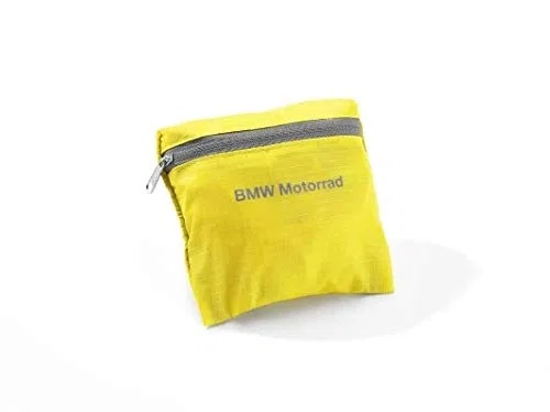 BMW Mochila plegable original para moto, color amarillo, amarillo