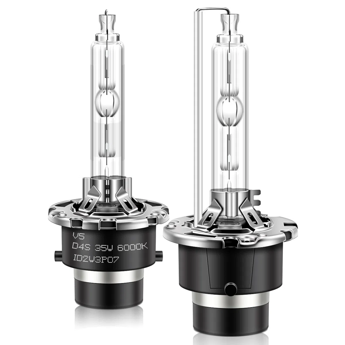 Erato D4S Xenon HID Bombilla de Faro, 35 W 6000 K Metal Stents Base Luces de Cruce Luces de Reemplazo Paquete de 2