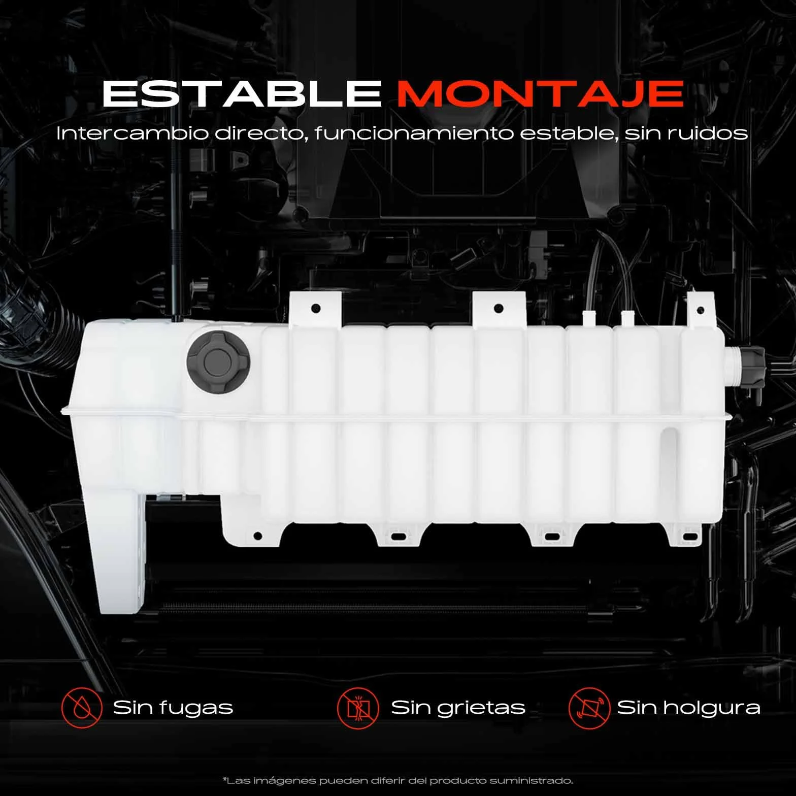 Frankberg Depósito de compensación Refrigerante Compatible con Espace IV JK0/1 1.9 dCi 2.0 dCi 2.0 2.2 dCi 2.0 Turbo 3.0 dCi 3.5 V6 2002-2025 Replace# 8200008866,8200339746