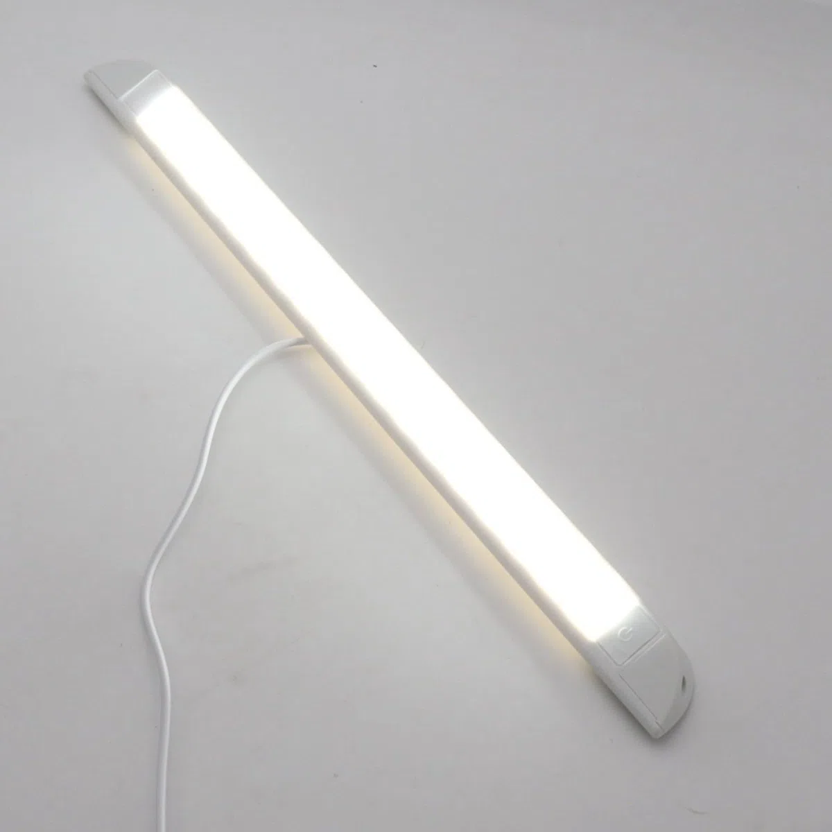 Luz de toldo RV 18 LED 12 24V IP67 impermeable exterior porche lámpara para caravana remolque barco (blanco)