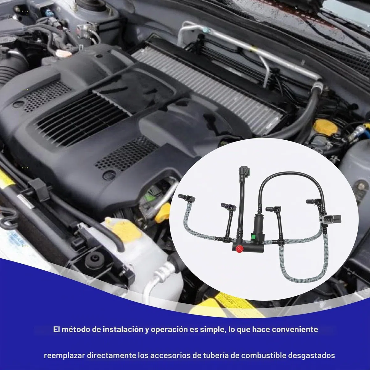 Tubo de combustible para Ford Transit Connect Focus C-Max Galaxy Mondeo Mk4 4M5Q9K022AG 1521487