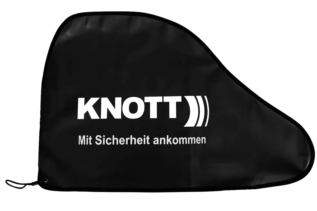 Knott Funda Universal para Freno de inercia para Remolque, 87 cm de Largo y 58 cm de Alto, para Proteger el Sistema de inercia en Parada, Apta para Muchos Frenos, para Uso Diario